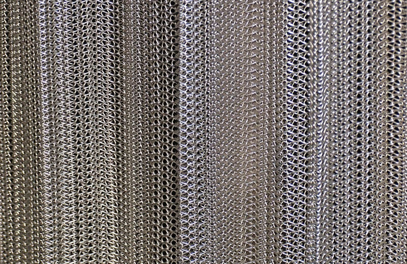Details about wire mesh belt curtain with good drooping.